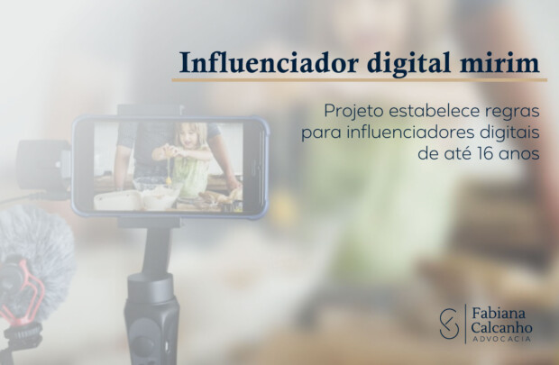 Influenciador digital mirim
